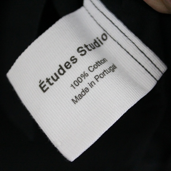 Estudes Studio Thomas Mason Button Up Shirt D417 - Picture 4 of 5